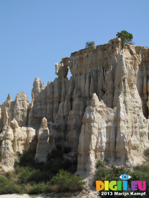 SX27881 Les Orgues (sandstone chimneys) in the Tet valley